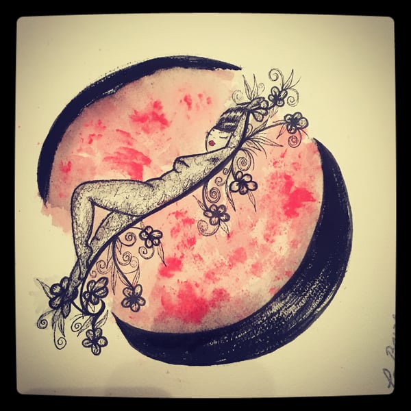 Image of Dessin sans titre gouache