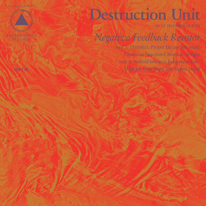 Image of Destruction Unit "Negative Feedback Resistor" CD