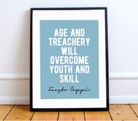 Image 1 of Fausto Coppi quote print - A4 or A3