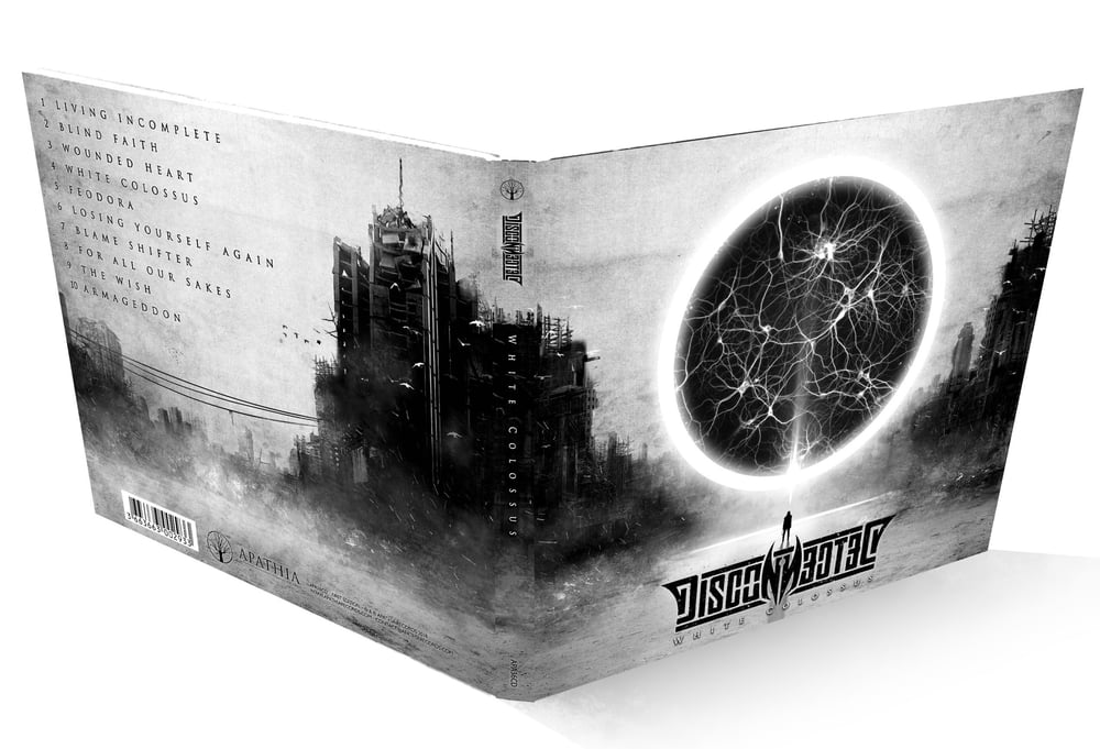 CD digipack "White Colossus" signed by the band