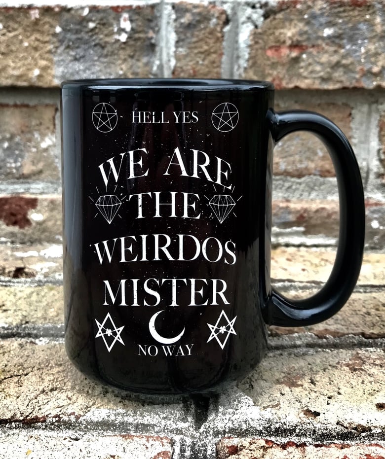 Image of We Are The Weirdos Mister Mug + Tee/Tank Bundle