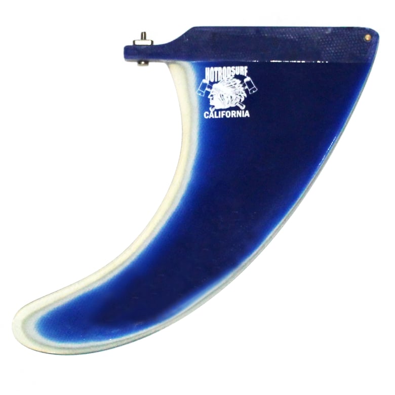 Image of Psychedelic Series Blue Fin  – Hot Rod Surf Longboard Surfboard Fin