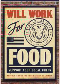 Will Work For Food  Poster