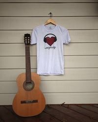 Image 3 of Heart with Headphones Shirt