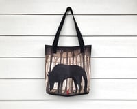 Image 2 of Little Red Riding Hood Tote Bag