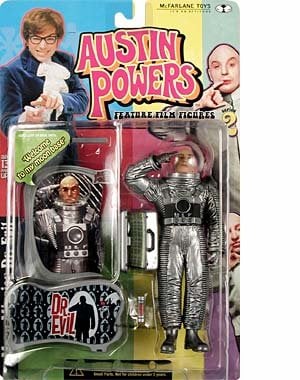 Austin Powers Action Figures By Mcfarlane