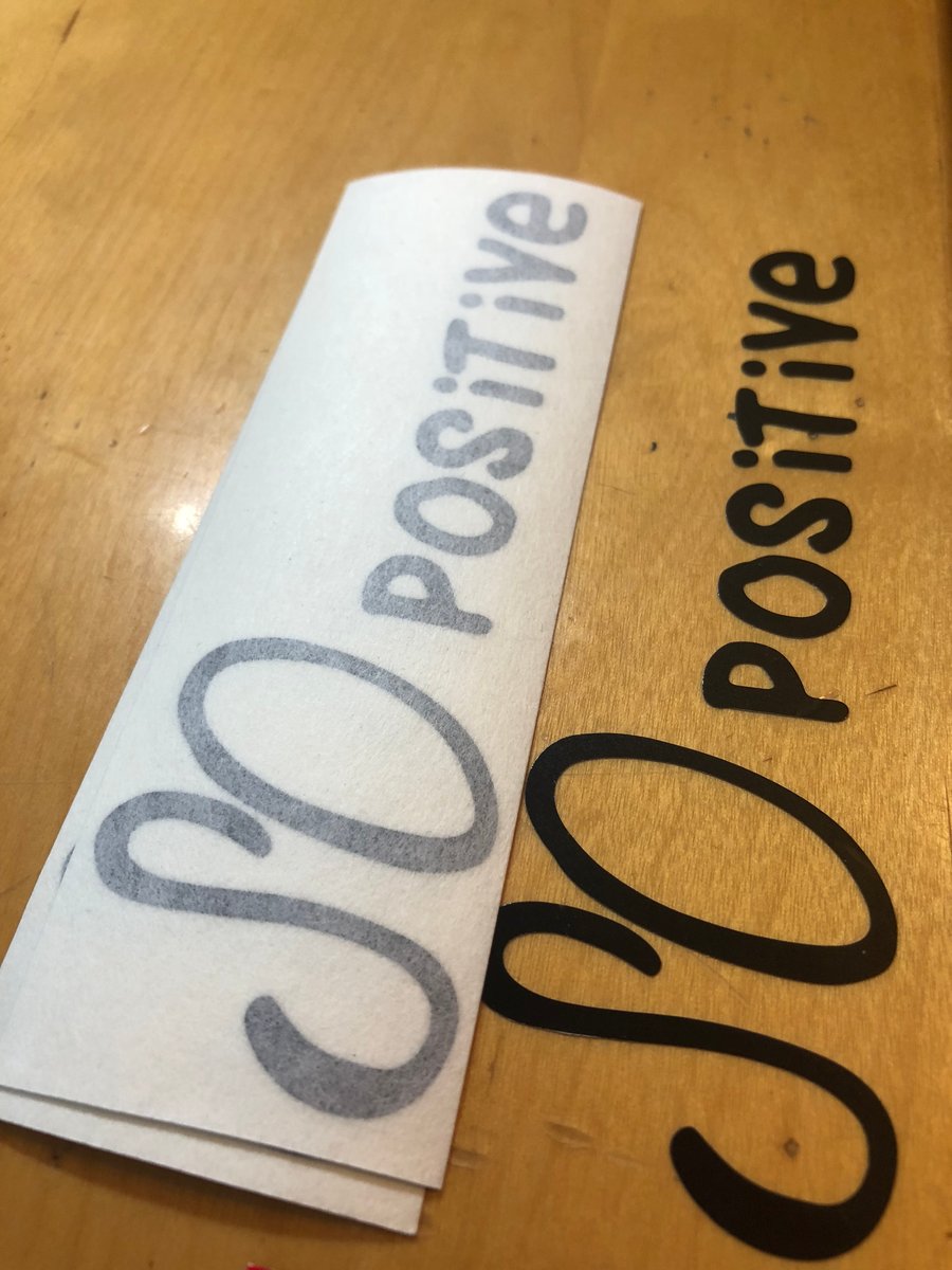 Image of SoPositive Decal (black)