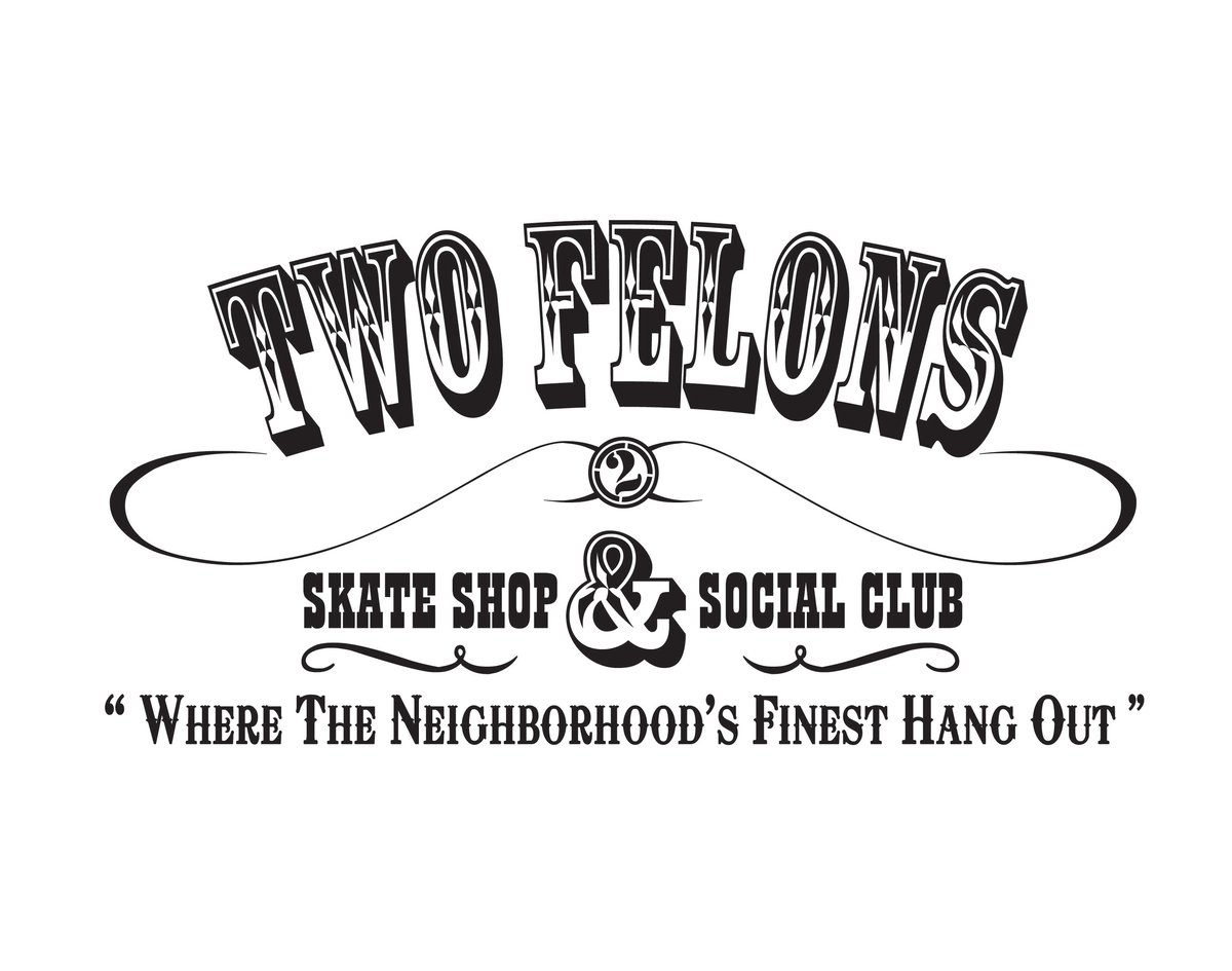 Two Felons "Social Club" (wht/Blk) 