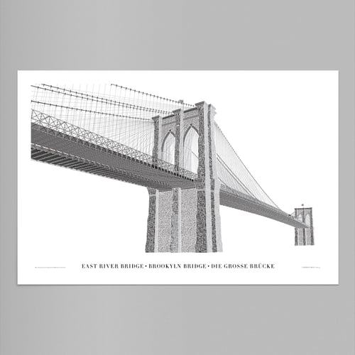 Image of Brooklyn Bridge – Typo Edition