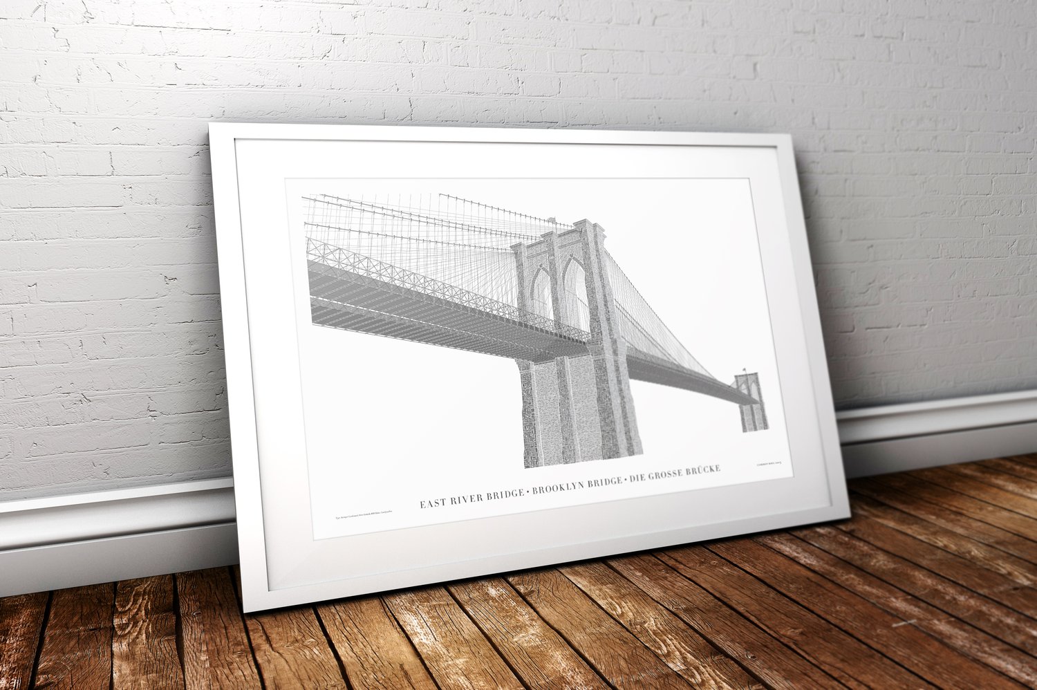 Image of Brooklyn Bridge – Typo Edition