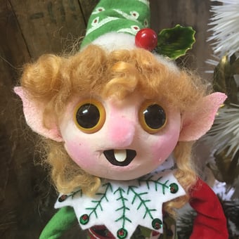 Image of Ginger the Christmas Elf, #121