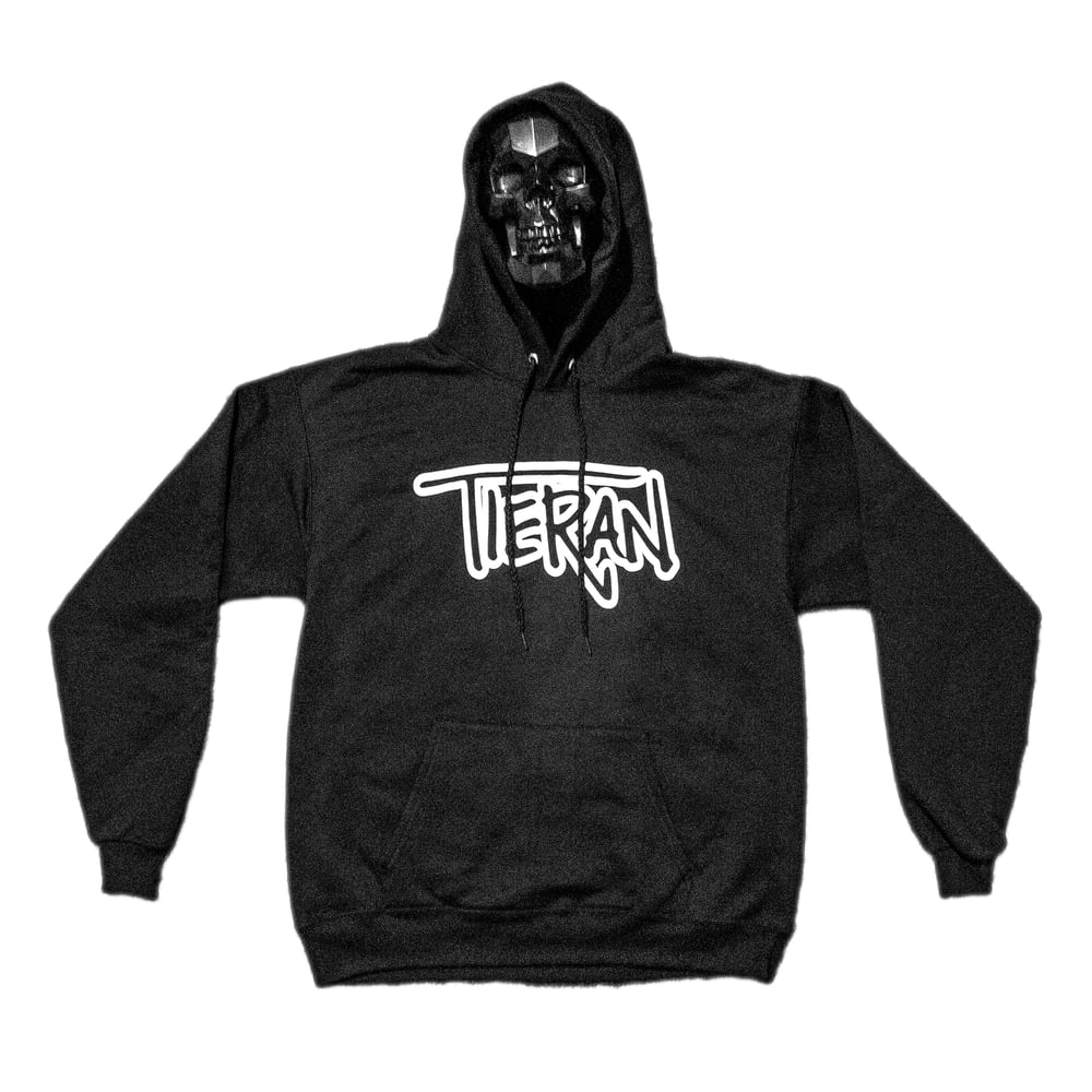 Image of Tieran/Skull Logo Hoodie Front/Back