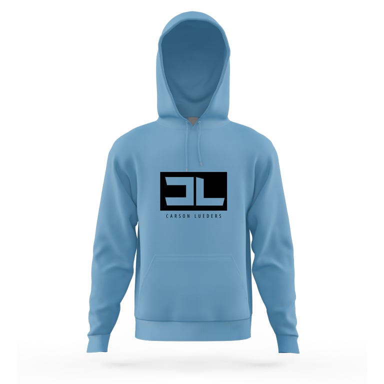 Image of Columbia Blue CL Logo Hoodie