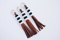 Image 2 of Beaded Leather Tassels