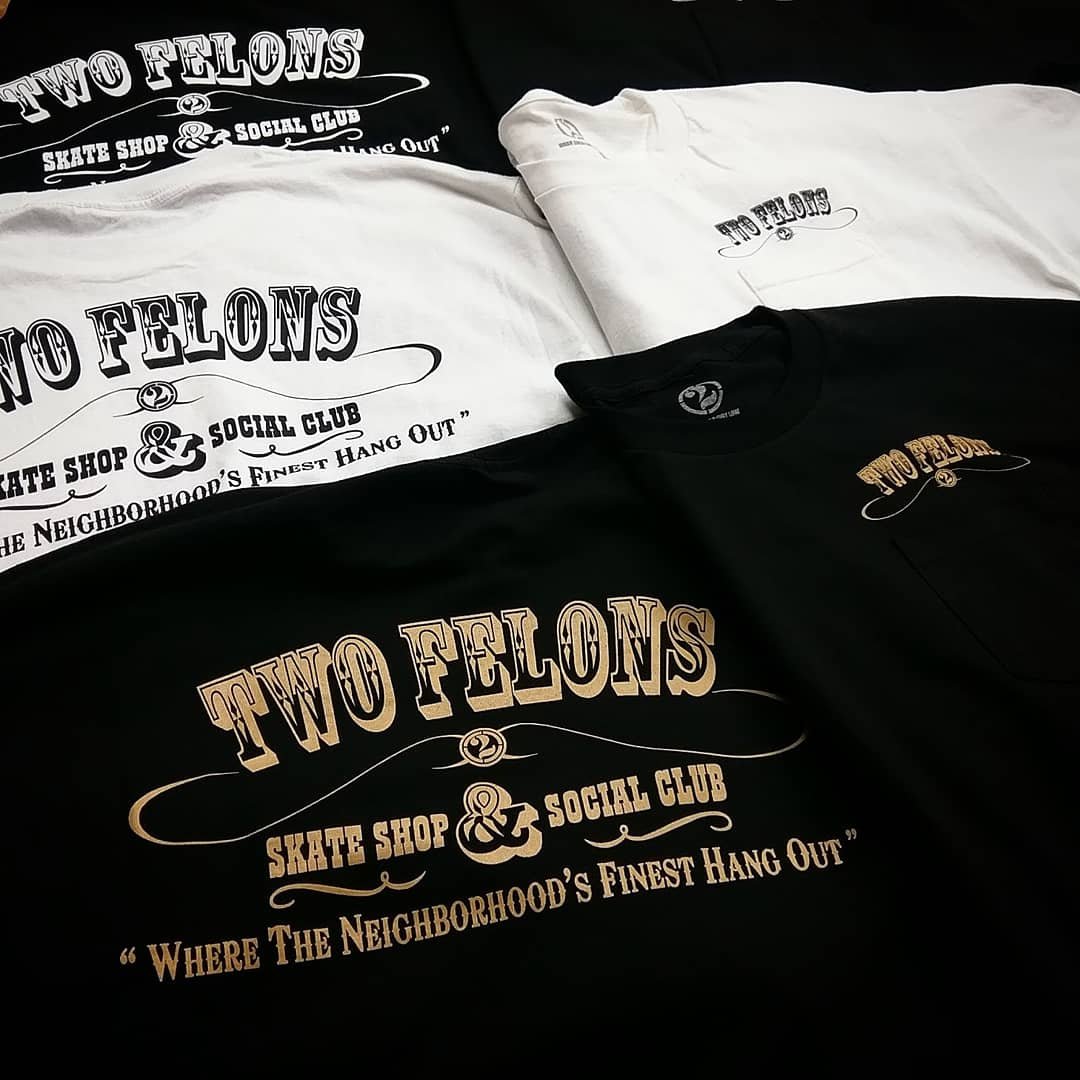 Two Felons "Social Club" (blk/tan) 