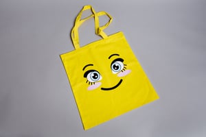 Rachel Maclean, <i>Happy Tote</i>, 2018 SOLD OUT