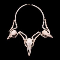 Image 4 of "Kalkon" Turkey & Chicken Skull Necklace