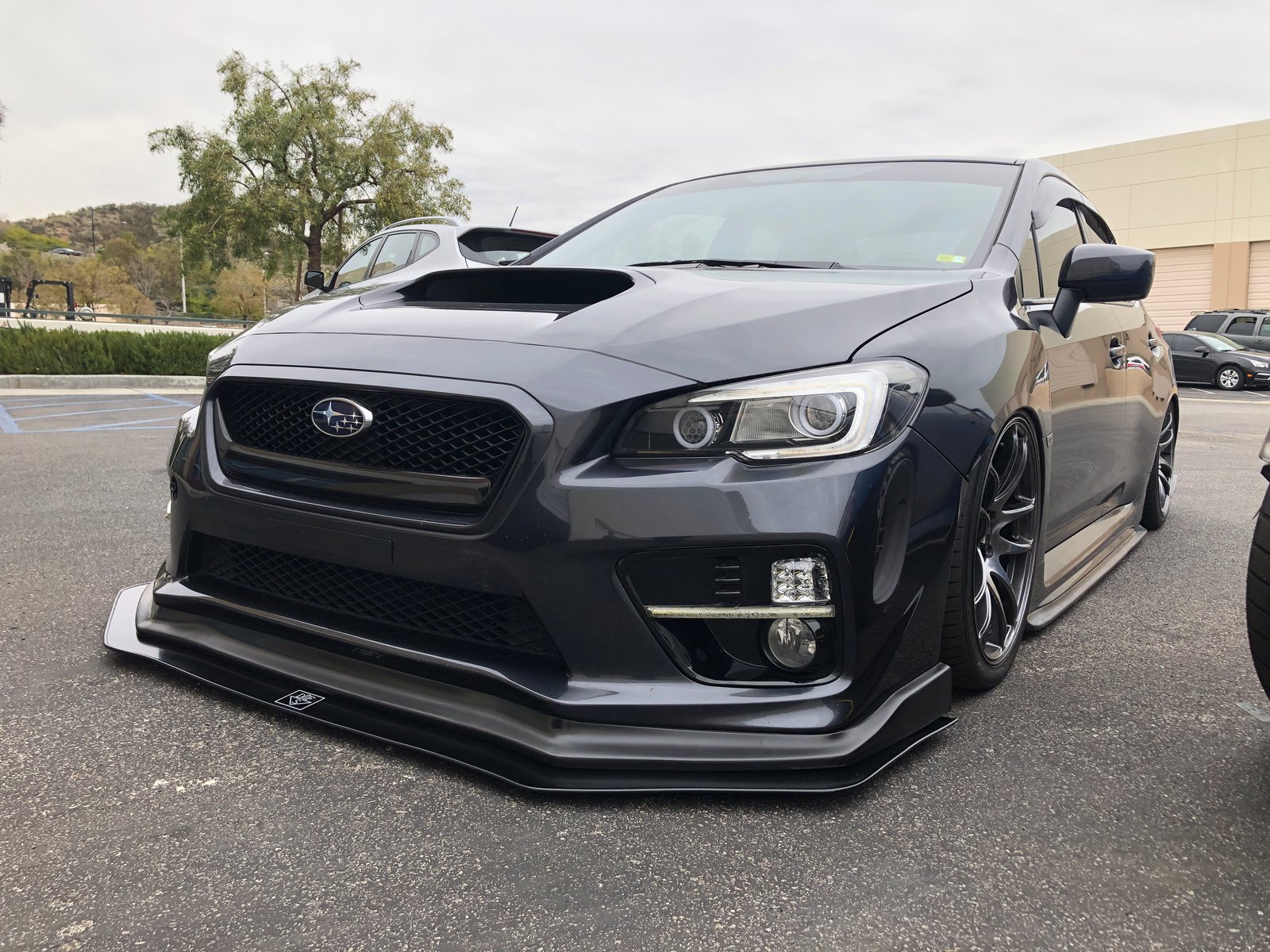 2015 wrx front splitter