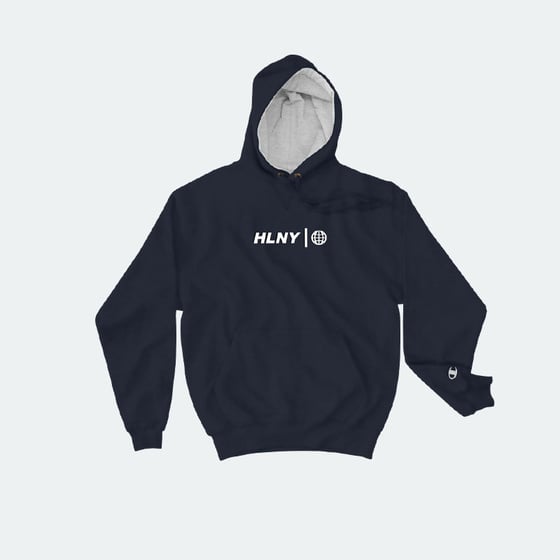 Image of HLNY Worldwide Hoodie, Navy