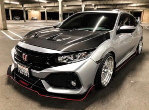 Image of 2016-2021 Honda Civic (10th Gen) "V2" front splitter