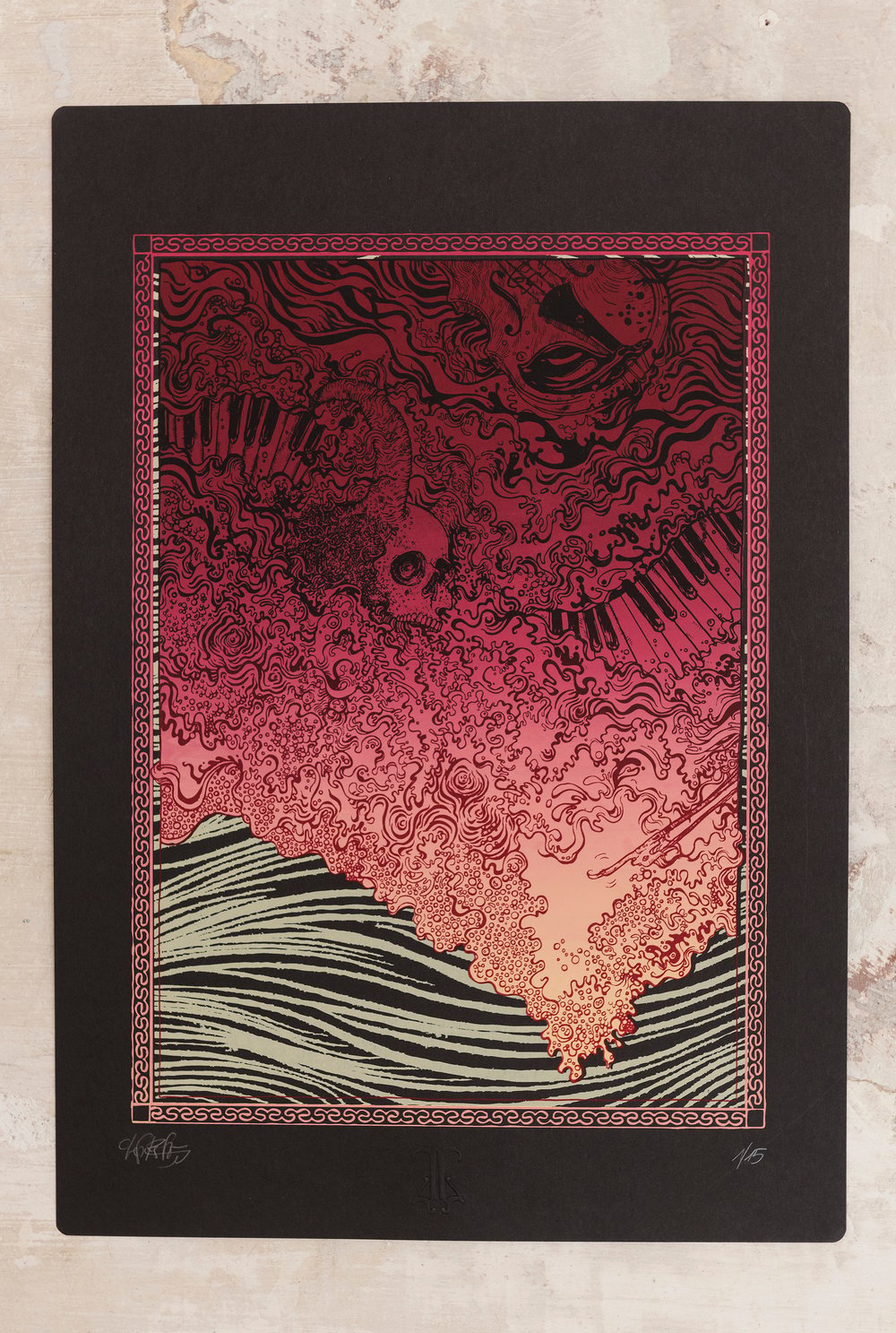 Image of "RED SEA" ArtPrint