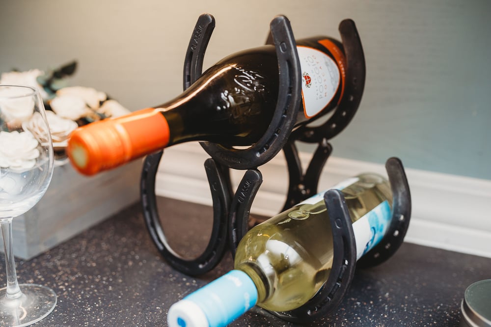 Image of Horseshoe Wine Rack