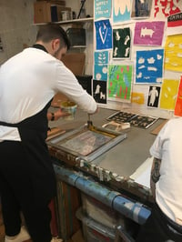 Image 4 of Beginners Level - Screen Printing on to fabric - Upcoming Open Classes 