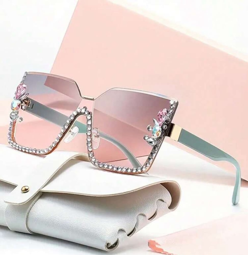 Image of “Ombré Studded Sunglasses”