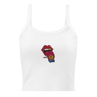 Image 1 of SHEEFY "ART SLUT" EMBROIDERED WOMENS TANK TOP 