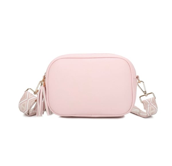 Image of Double zip Crossbody Bag