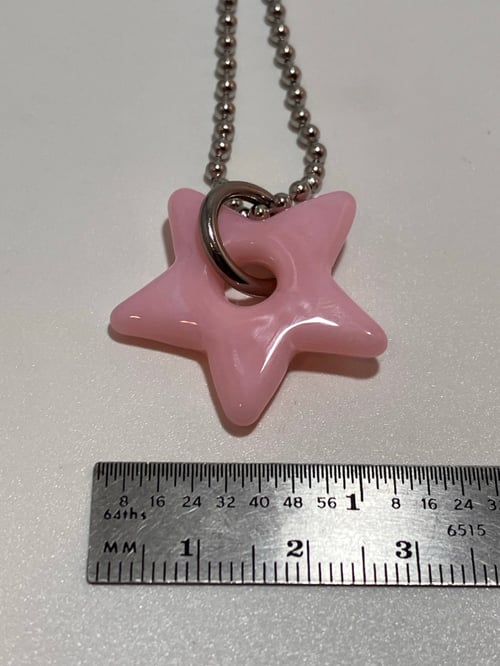 Image of mini pink cadillac star