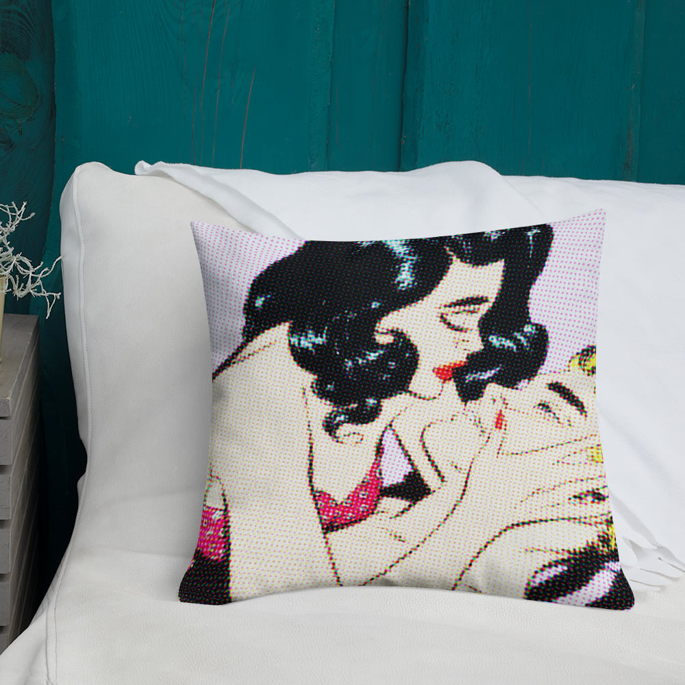 Sandra - ComicStrip Cushion / Pillow