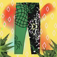Image 1 of “Somewhere In The Lost World “ MyArt Capri Leggings