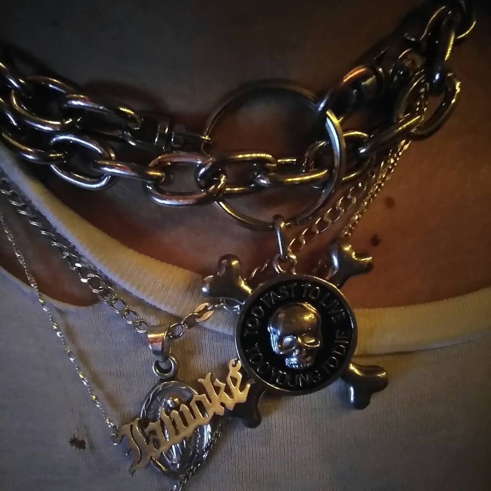 Image of I Awoke Silver Chain .925 Italy