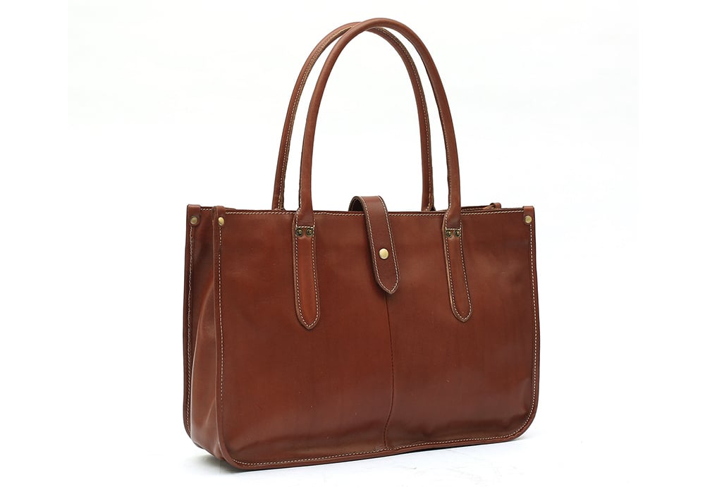 Handmade Full Grain Leather Tote Bag, Leather Handbag for Women ...