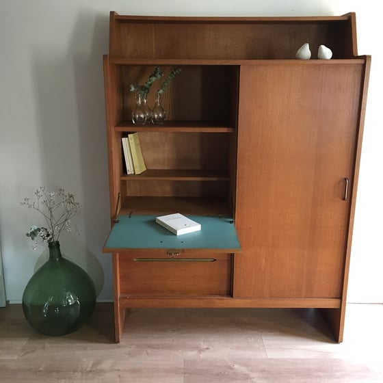 Image of Edmond, meuble vintage (secrétaire / rangement)