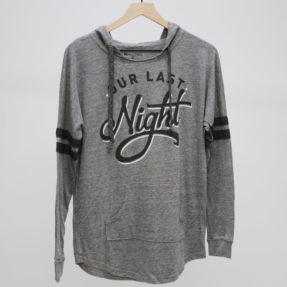 Image of Charcoal Womans Hoodie (Light Grey)