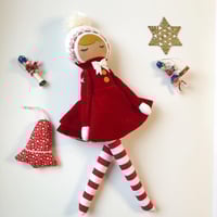 Image 2 of Red Velvet Classic Holiday Doll #2