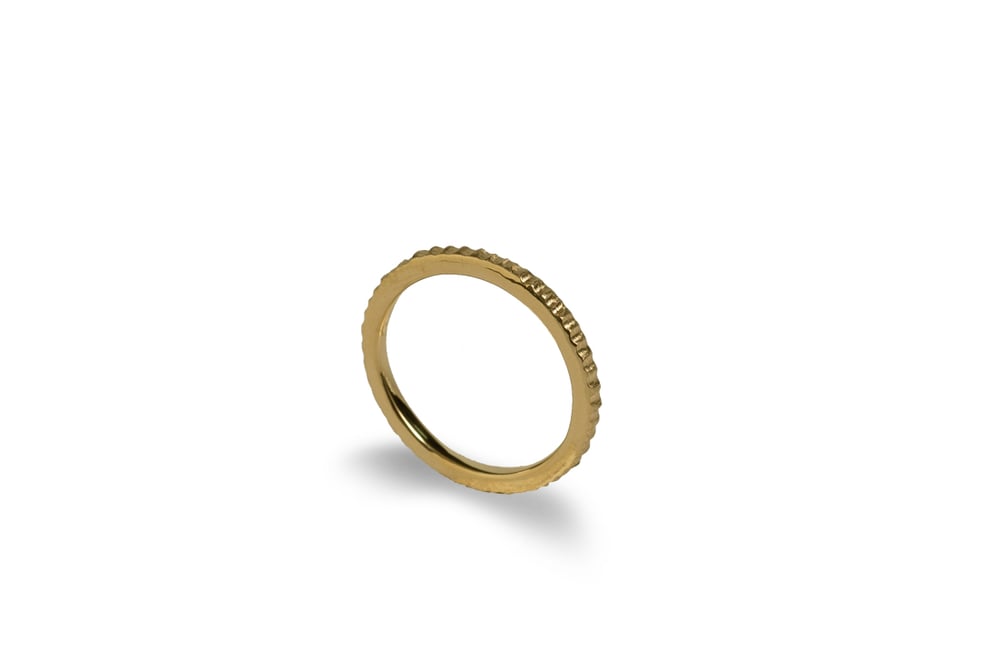 Image of Erosion Ring 18K Gold