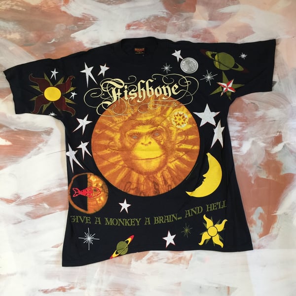 Image of 1993 FISHBONE all over print size XL 