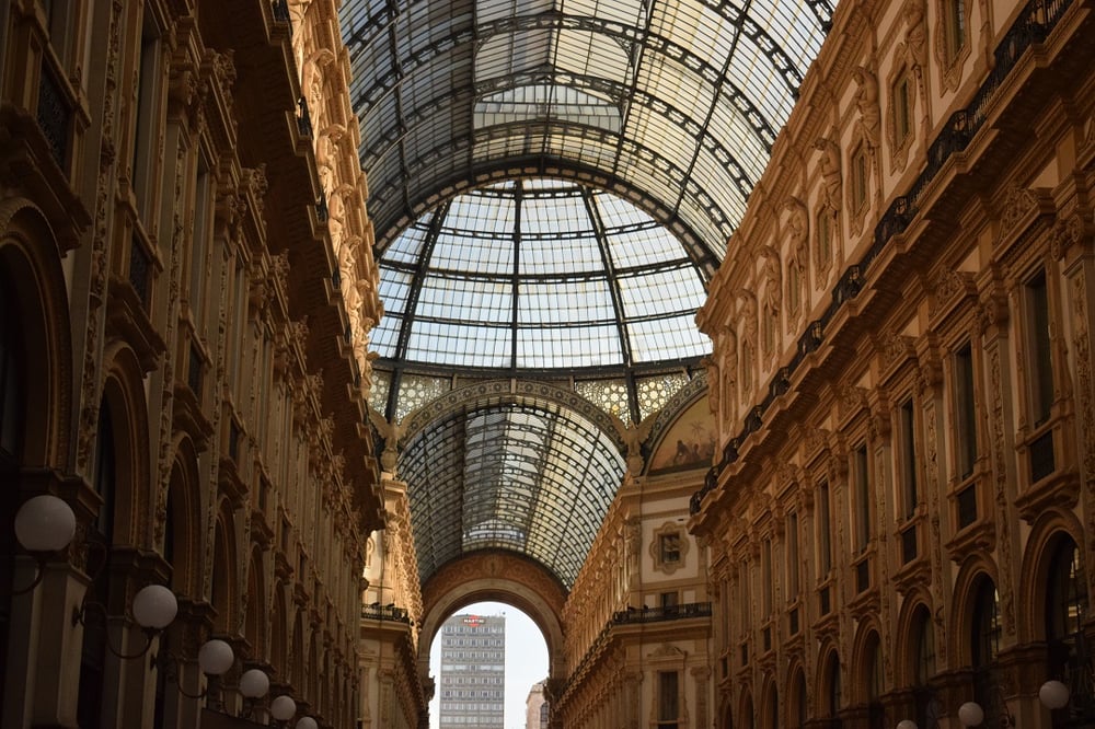 Image of Galleria Vittorio Emanuele II (Milan)- Print