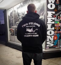 Image 1 of Two Felons "Pest Control" Pullover Hoody
