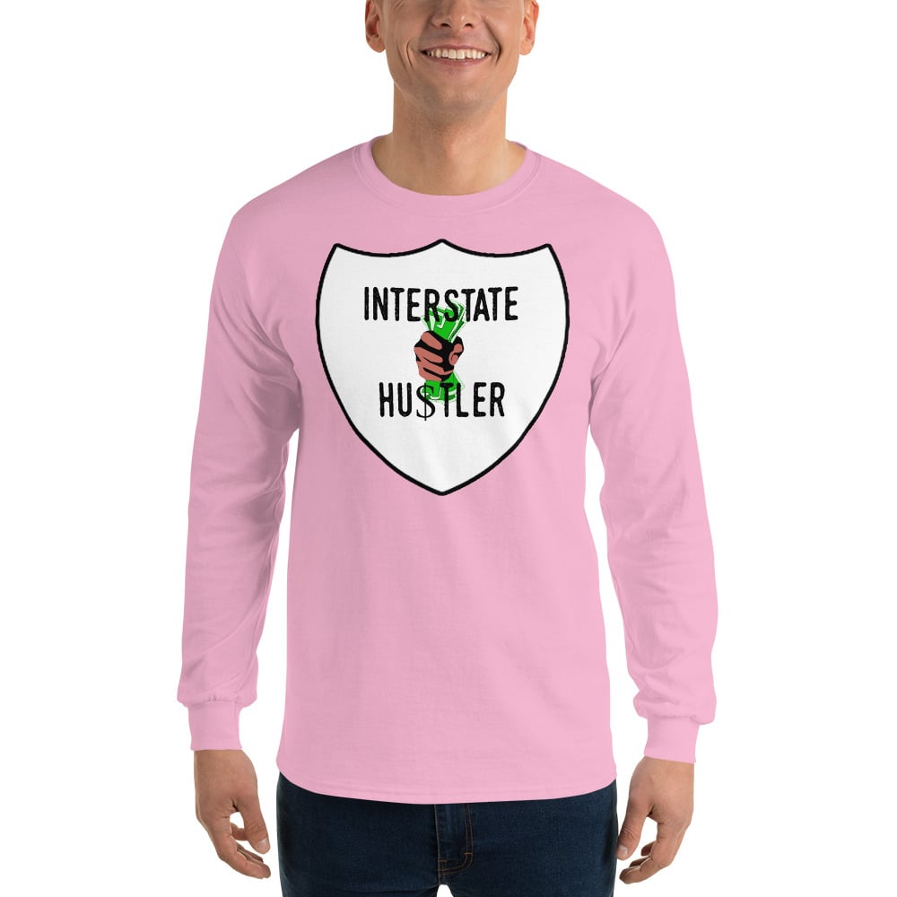 Image of Interstate Hustler Long Sleeve - PINK