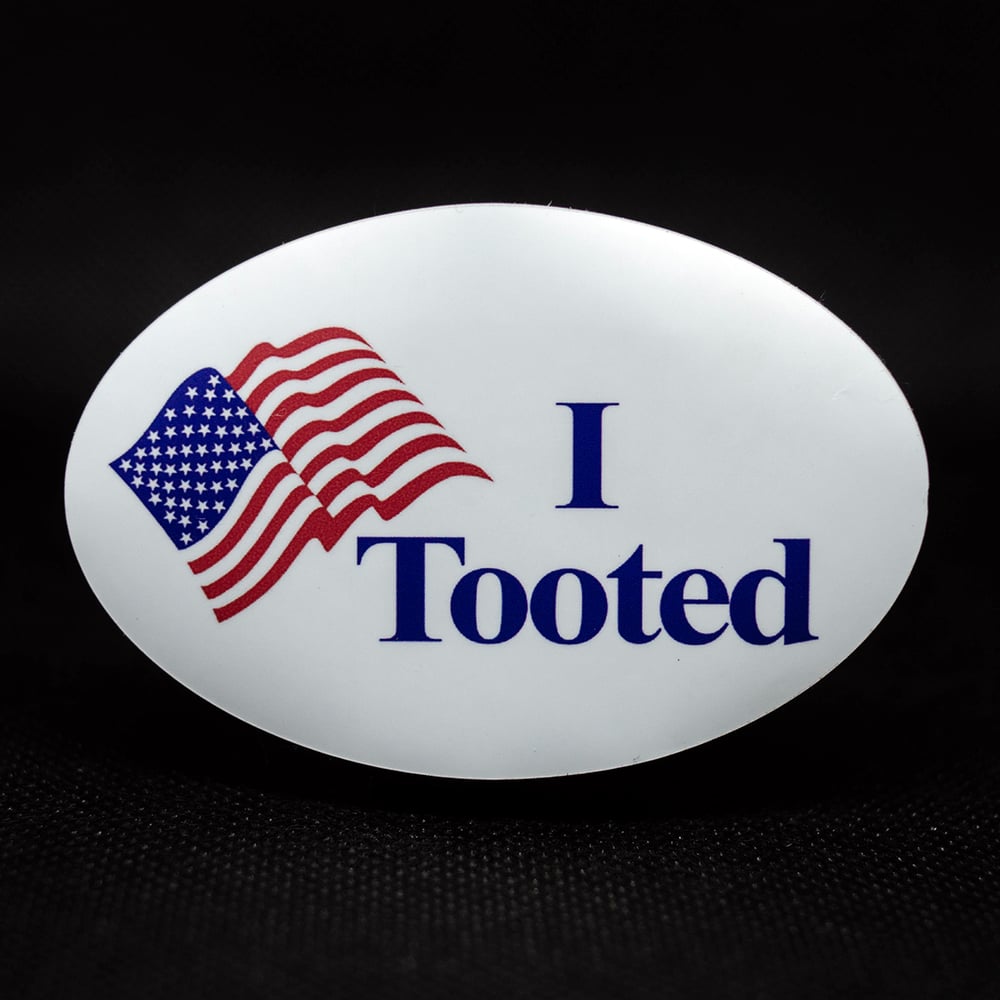 Image of I Tooted sticker