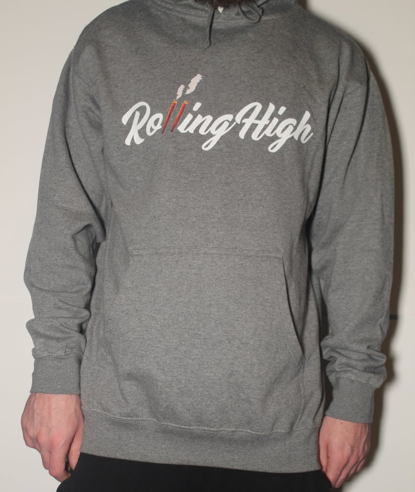 Image of RollingHigh Gunmetal Hoodie