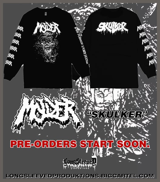 Image of MOLDER - Skulker Long Sleeves ** COMING SOON **
