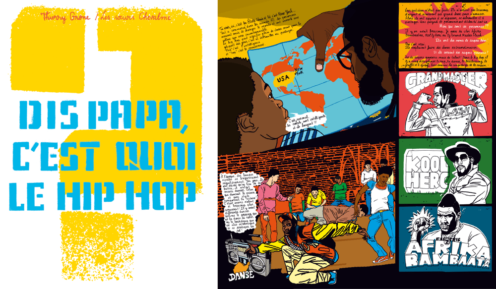 Image of DIS PAPA C'EST QUOI LE HIP HOP ? Le livre