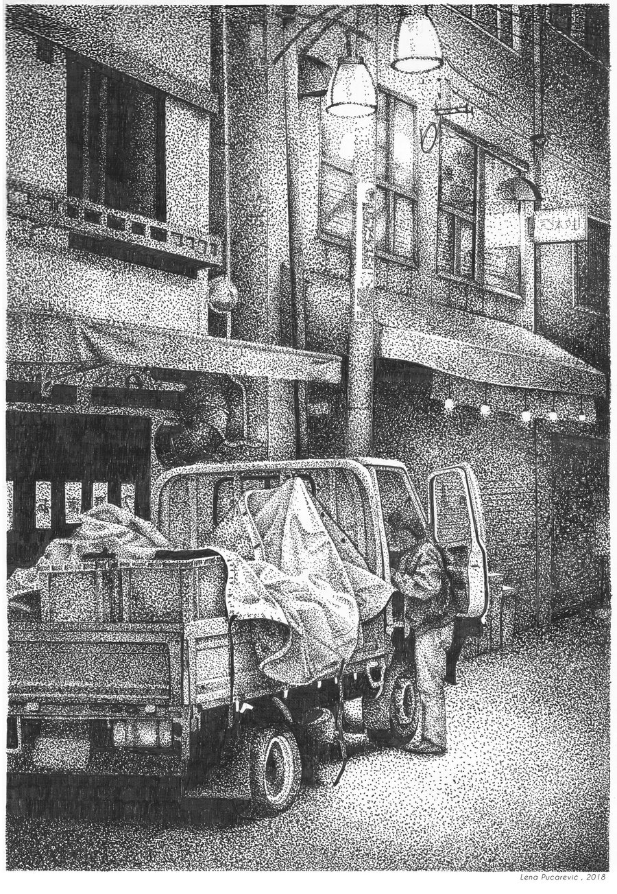 Image of Street - Algraphy Print No.4