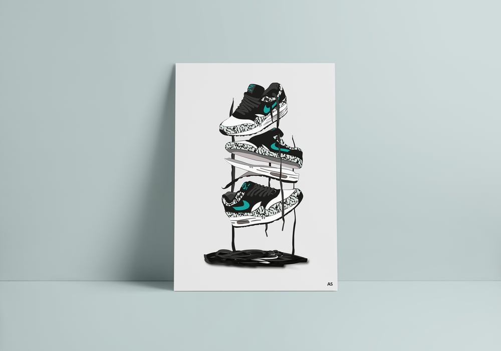 Image of Air Max 1 Elephant A3 Print