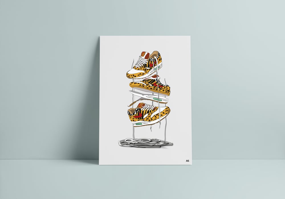 Image of Air Max 1 Animal A3 print
